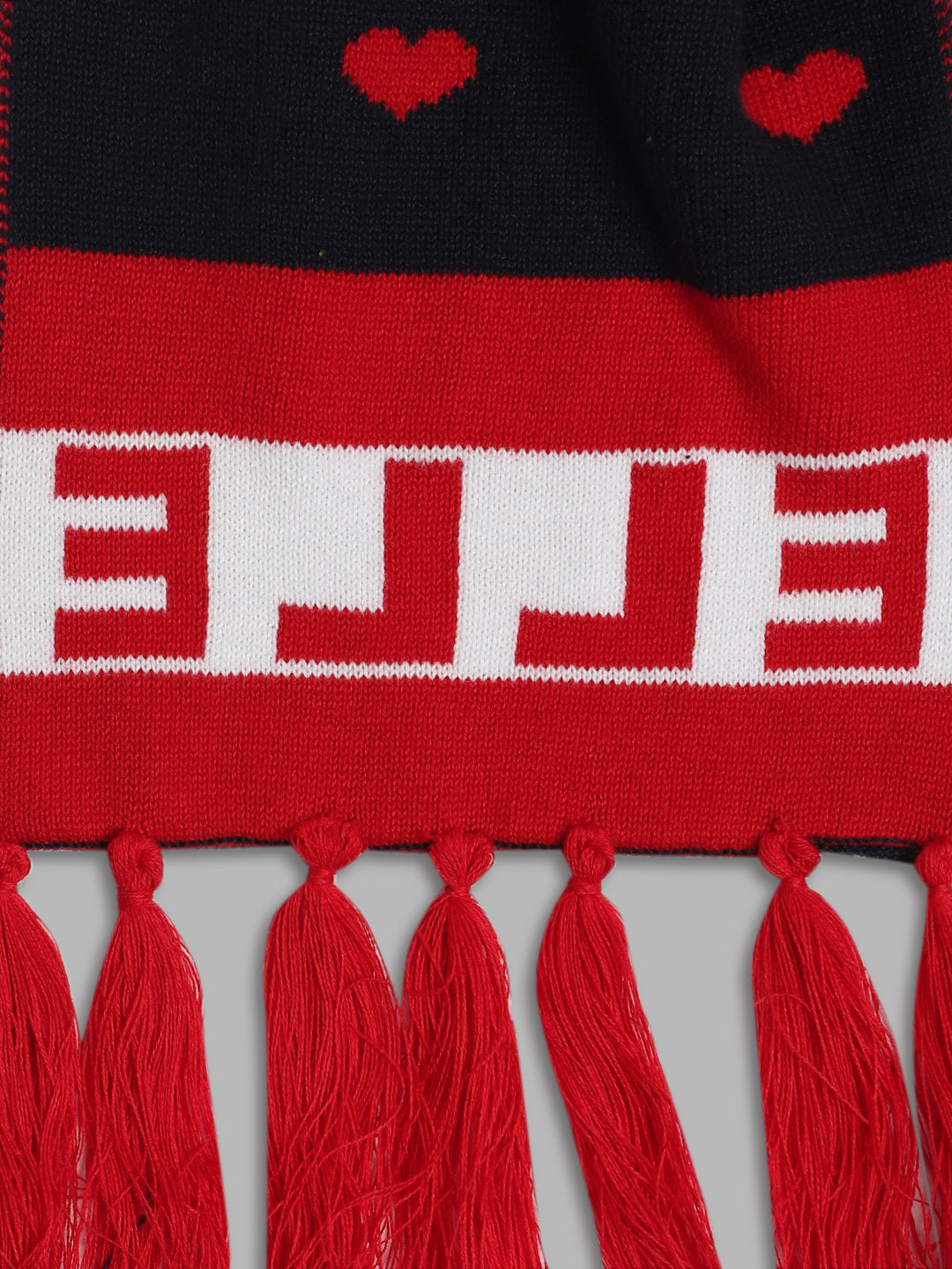 Elle Kids Girls Red Scarf