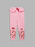 Blue Giraffe Girls Pink Solid Regular Fit Sweatpant