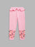 Blue Giraffe Girls Pink Solid Regular Fit Sweatpant