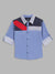 Blue Giraffe Kids Blue Regular Fit Shirt