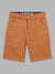 Blue Giraffe Boys Beige Solid Regular Fit Shorts