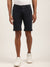 Lindbergh Men Black Solid Regular Fit Shorts