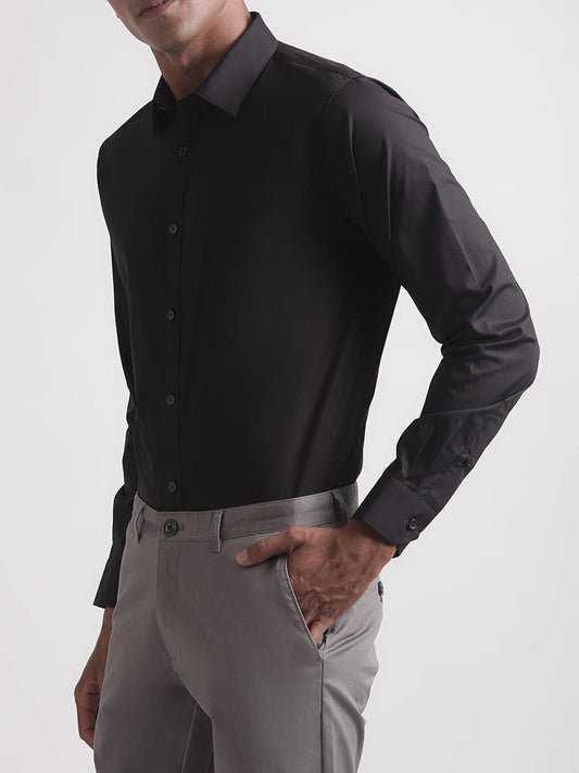 Matinique Black Slim Fit Shirt