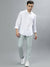 Iconic Men Mint Solid Regular Fit Trouser