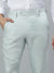 Iconic Men Mint Solid Regular Fit Trouser