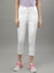 Iconic Women White Solid Regular Fit Trouser