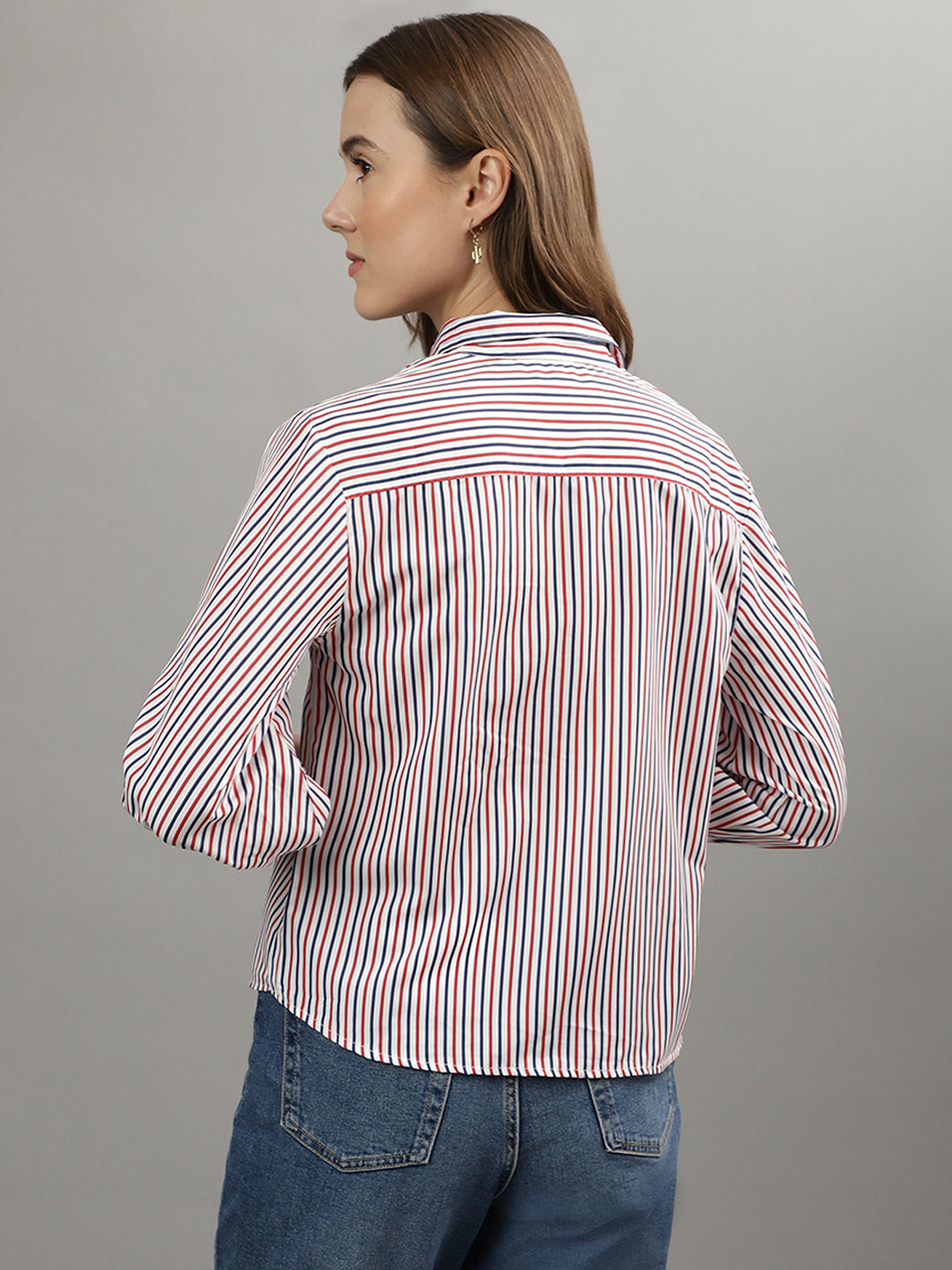 Iconic Multi Striped Regular Fit Shirt