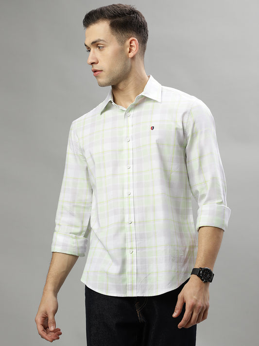 Iconic Multi Checked Regular Fit Shirt