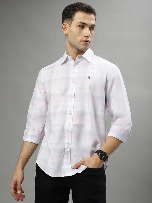 Iconic Multi Checked Regular Fit Shirt