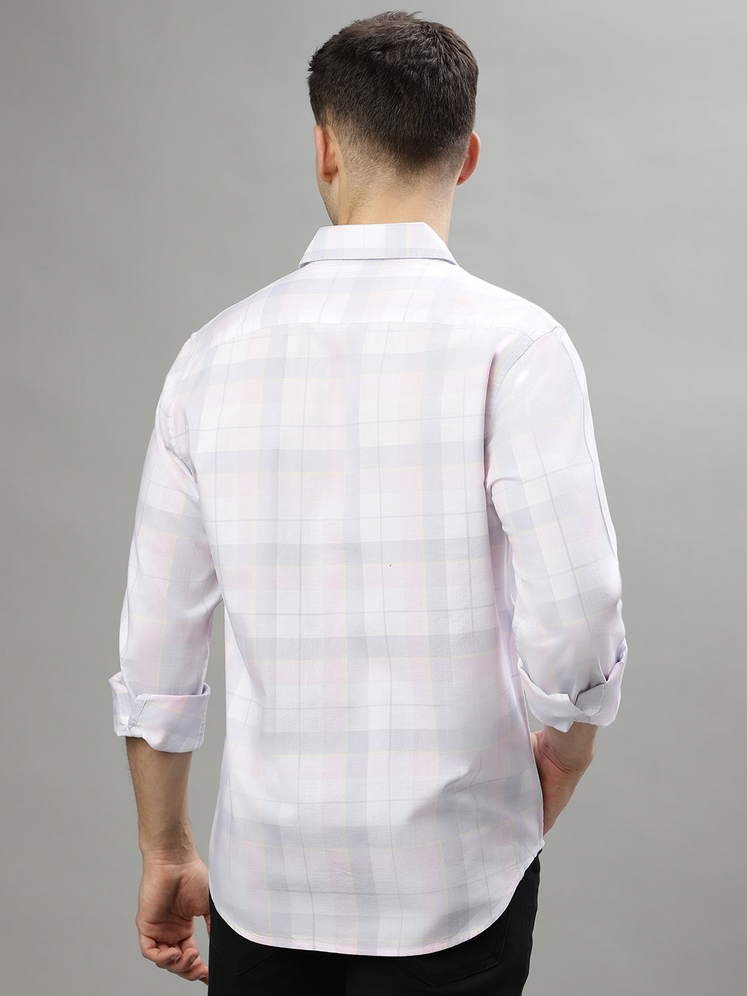 Iconic Multi Checked Regular Fit Shirt