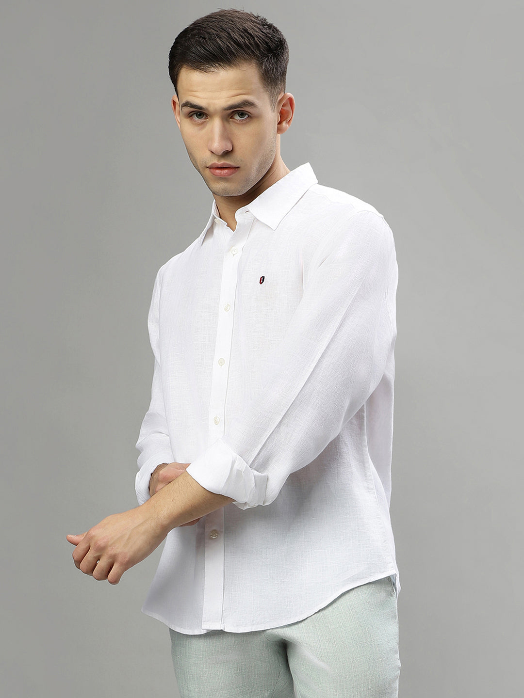 Iconic White Regular Fit Shirt