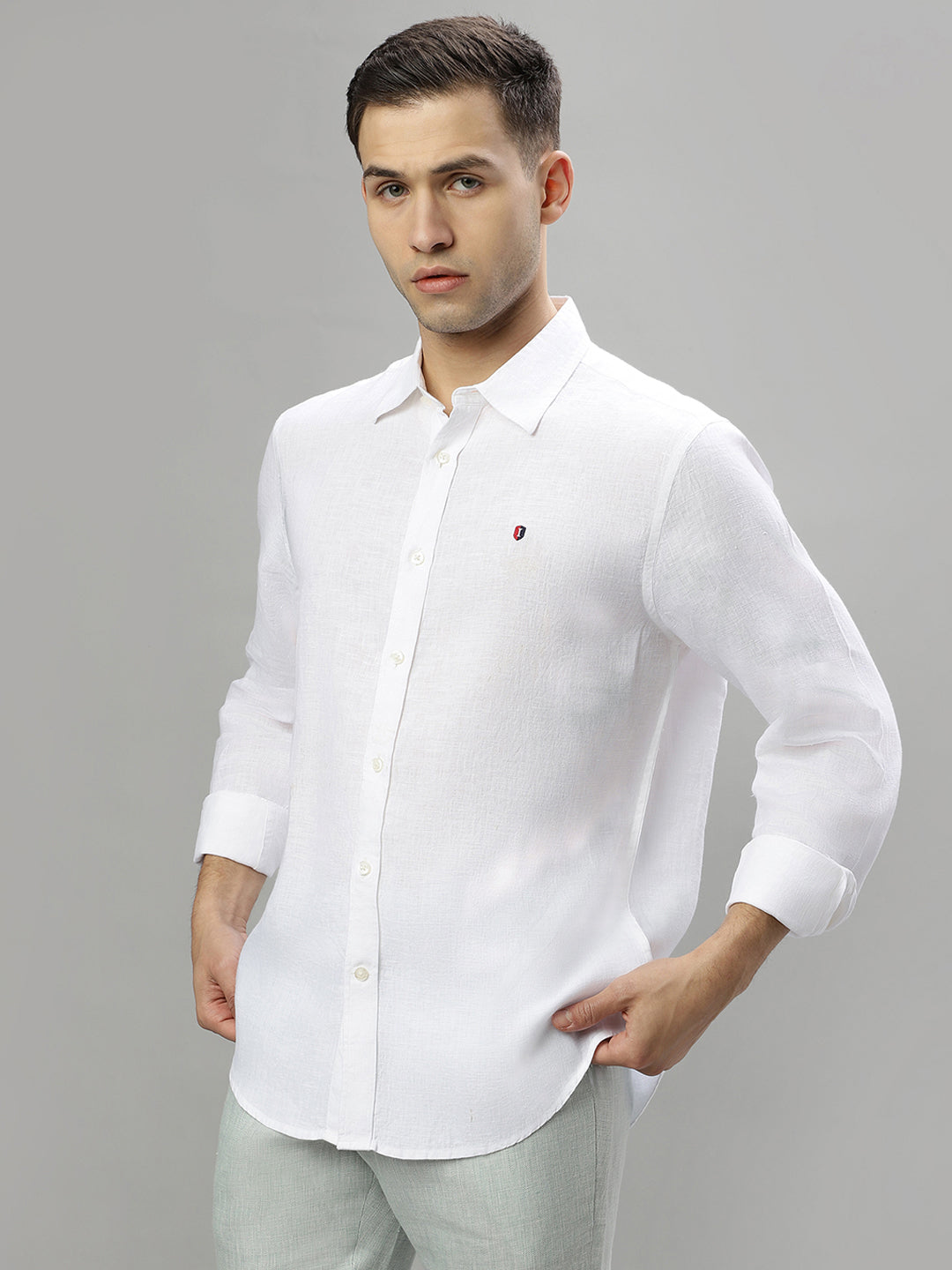 Iconic White Regular Fit Shirt