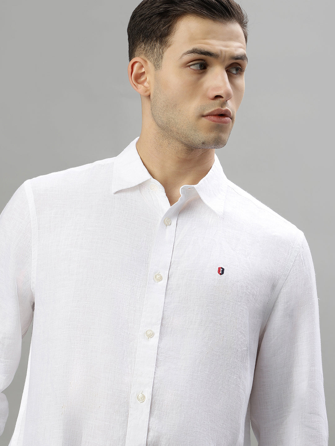 Iconic White Regular Fit Shirt