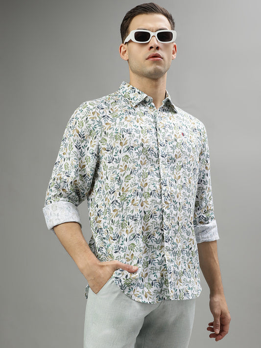 Iconic Multi Printed Regular Fit Shirt