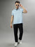 Iconic Sky Blue Logo Regular Fit Polo T-Shirt