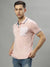 Iconic Pink Logo Regular Fit Polo T-Shirt