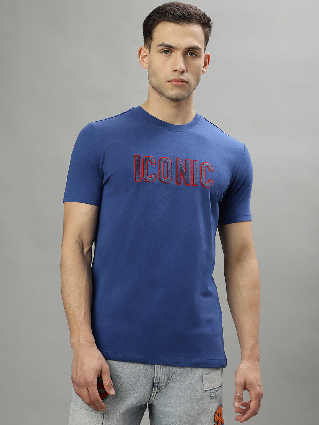 Iconic Multi Logo Regular Fit T-Shirt