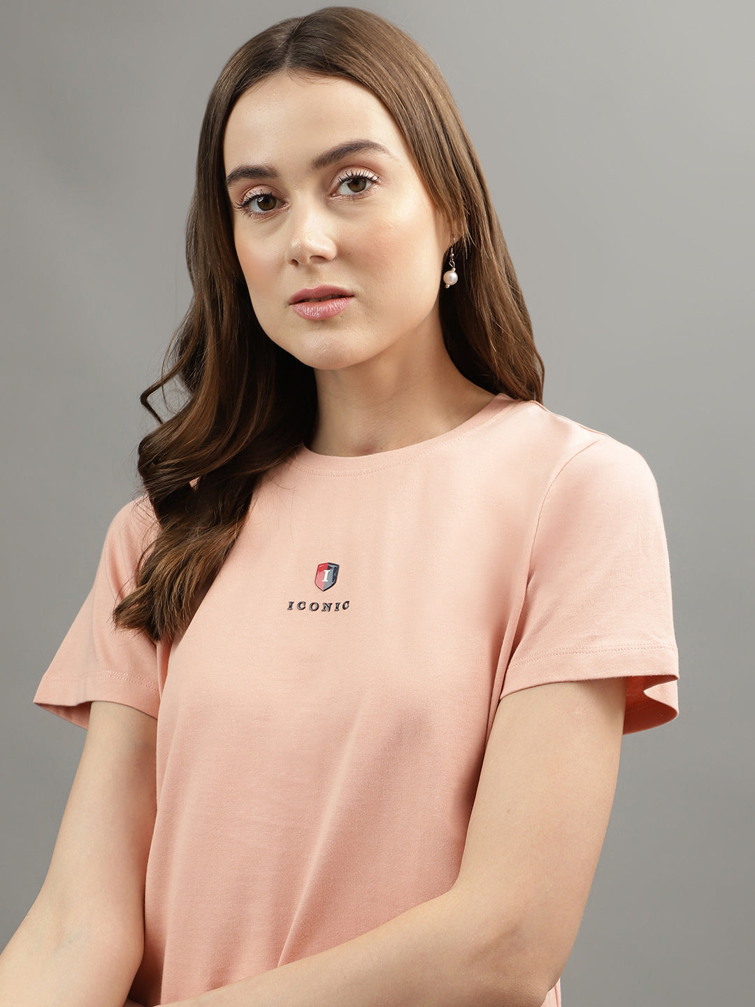 Iconic Pink Regular Fit T-Shirt