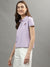 Iconic Lavender Regular Fit Polo T-Shirt