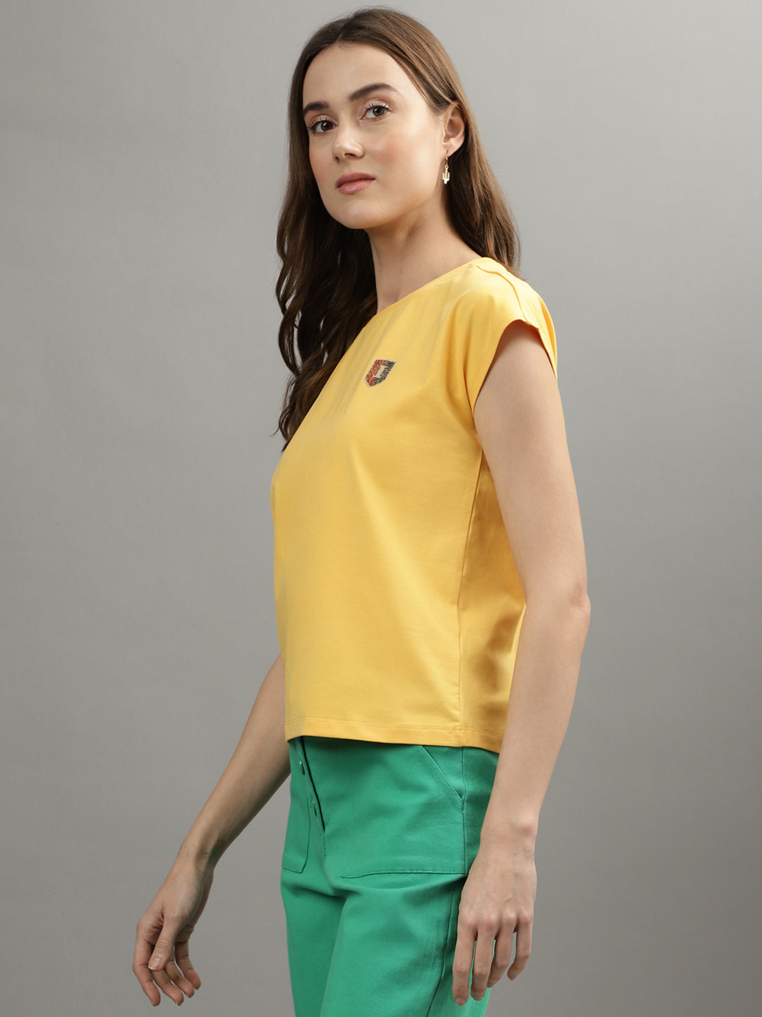 Iconic Yellow Regular Fit T-Shirt