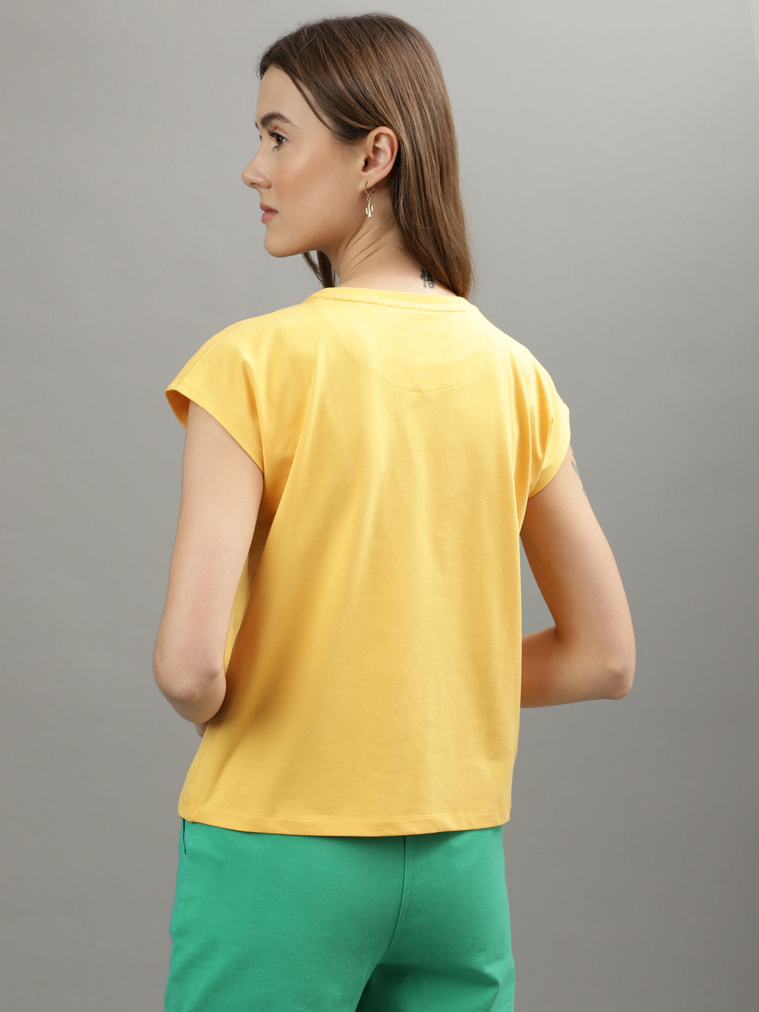 Iconic Yellow Regular Fit T-Shirt