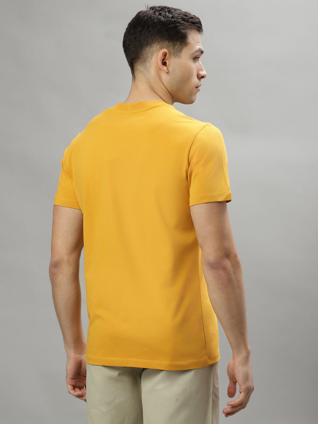 Iconic Mustard Logo Regular Fit T-Shirt