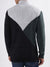 Lindbergh Men Colour Blocked Full Sleeves Turtle Neck Sweater