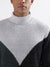 Lindbergh Men Colour Blocked Full Sleeves Turtle Neck Sweater