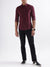 Lindbergh Burgundy Slim Fit Shirt