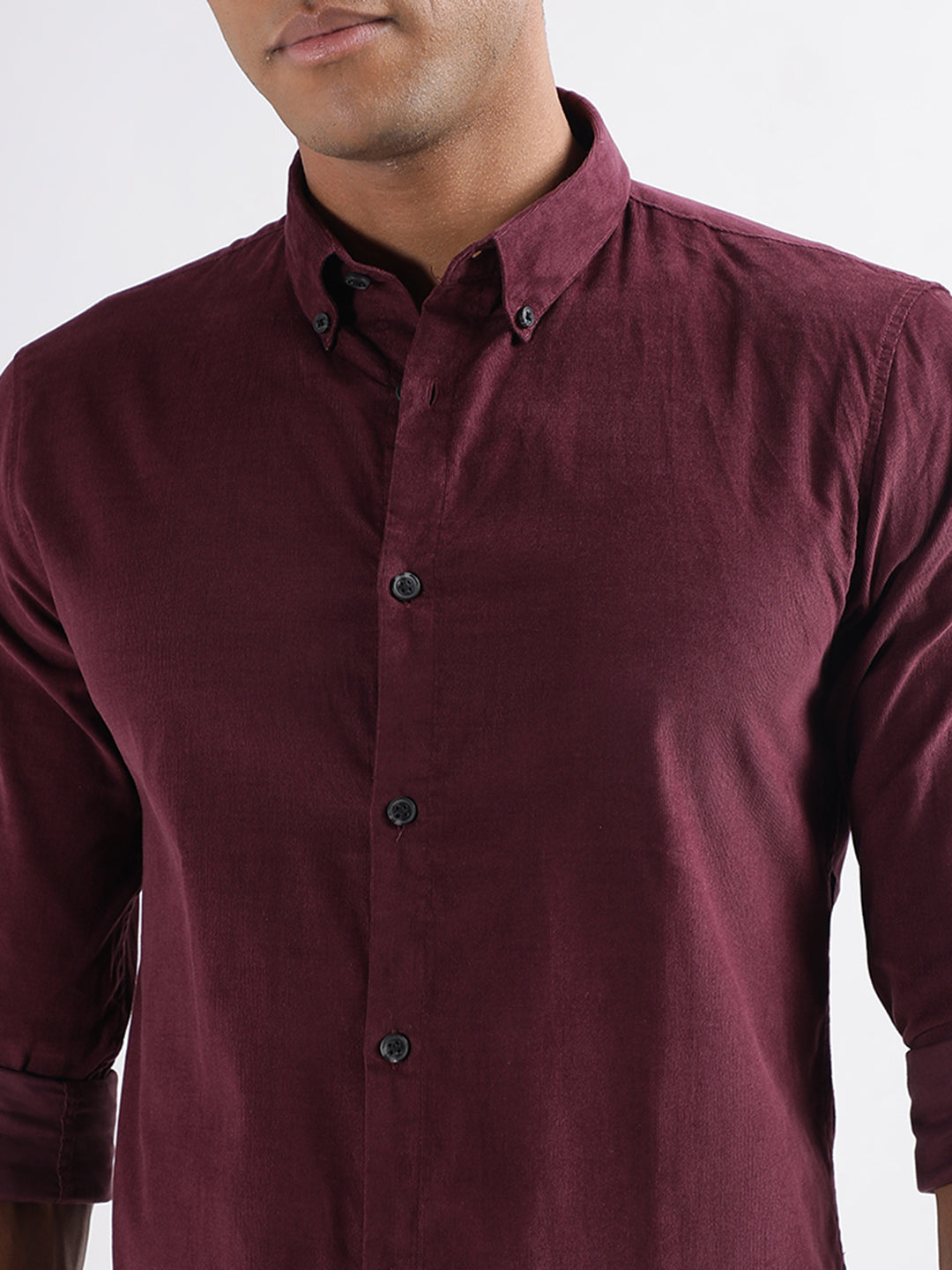 Lindbergh Burgundy Slim Fit Shirt