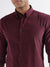 Lindbergh Burgundy Slim Fit Shirt