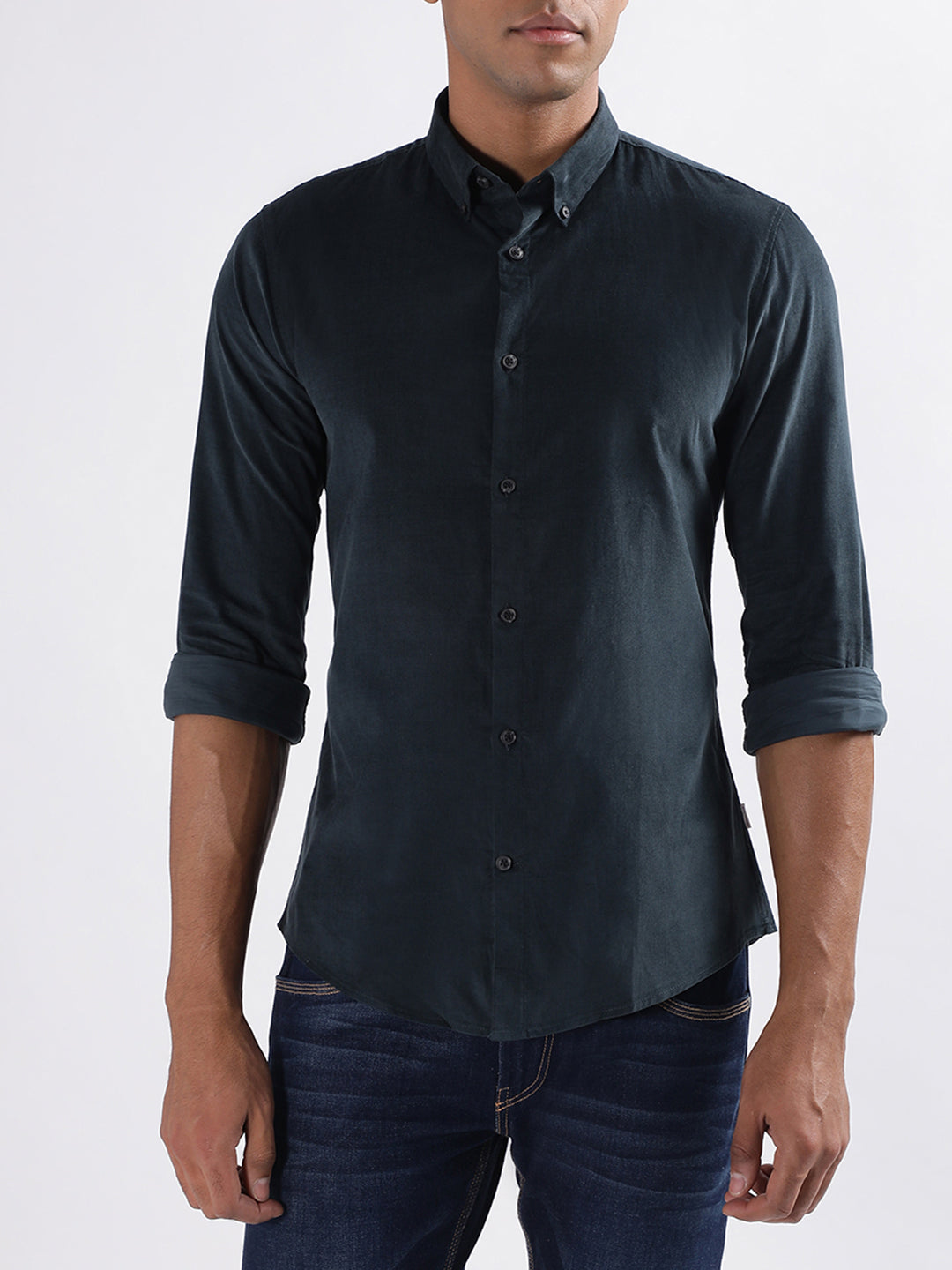 Lindbergh Green Slim Fit Shirt