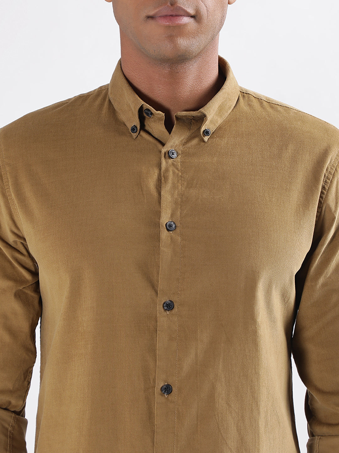 Lindbergh Brown Slim Fit Shirt