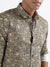 Lindbergh Beige Printed Slim Fit Shirt