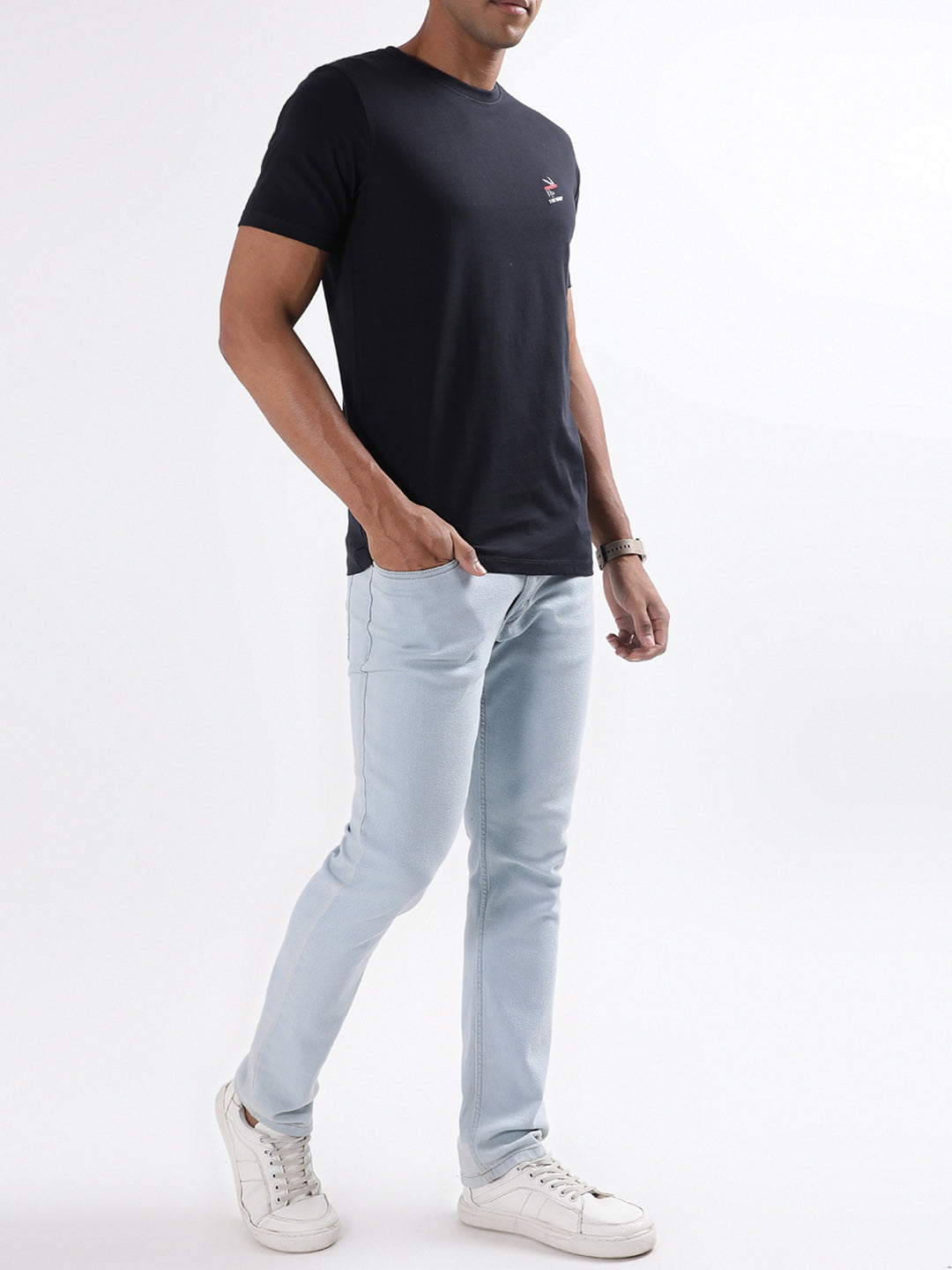 Lindbergh Black Relaxed Fit T-Shirt