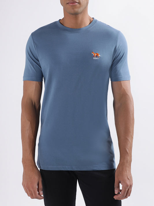 Lindbergh Blue Relaxed Fit T-Shirt