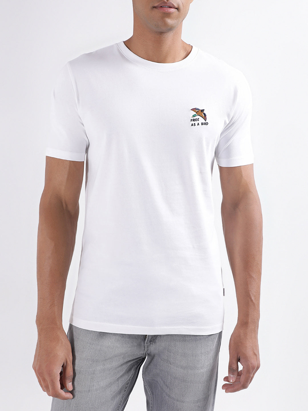 Lindbergh White Relaxed Fit T-Shirt