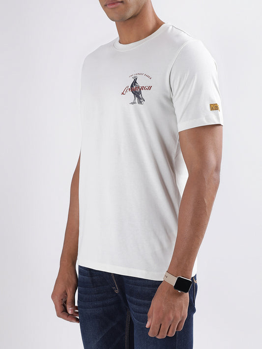 Lindbergh White Relaxed Fit T-Shirt