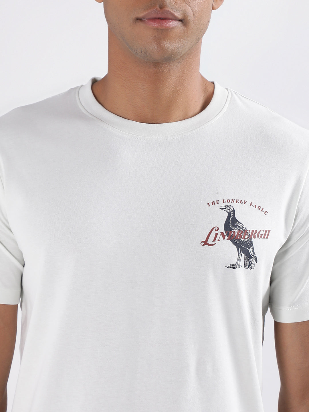 Lindbergh White Relaxed Fit T-Shirt