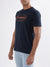 Lindbergh Blue Logo Relaxed Fit T-Shirt