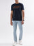 Lindbergh Blue Logo Relaxed Fit T-Shirt