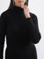 Centre Stage Women Black Solid Collar Dress