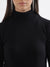 Centre Stage Women Black Solid Collar Dress