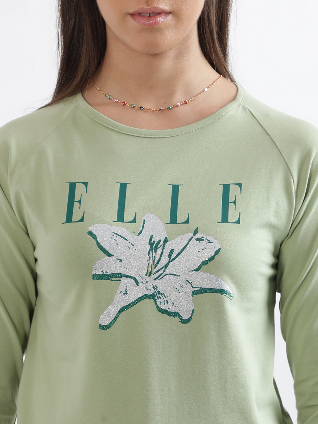 Elle Mint Fitted T-Shirt