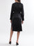 Centre Stage Women Black Solid V Neck Dress