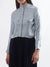 Centre Stage Women Grey Solid Collar Top