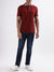 Lindbergh Red Regular Fit Polo T-Shirt