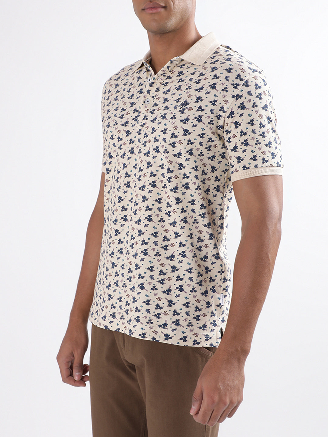 Lindbergh Multi Printed Regular Fit Polo T-Shirt