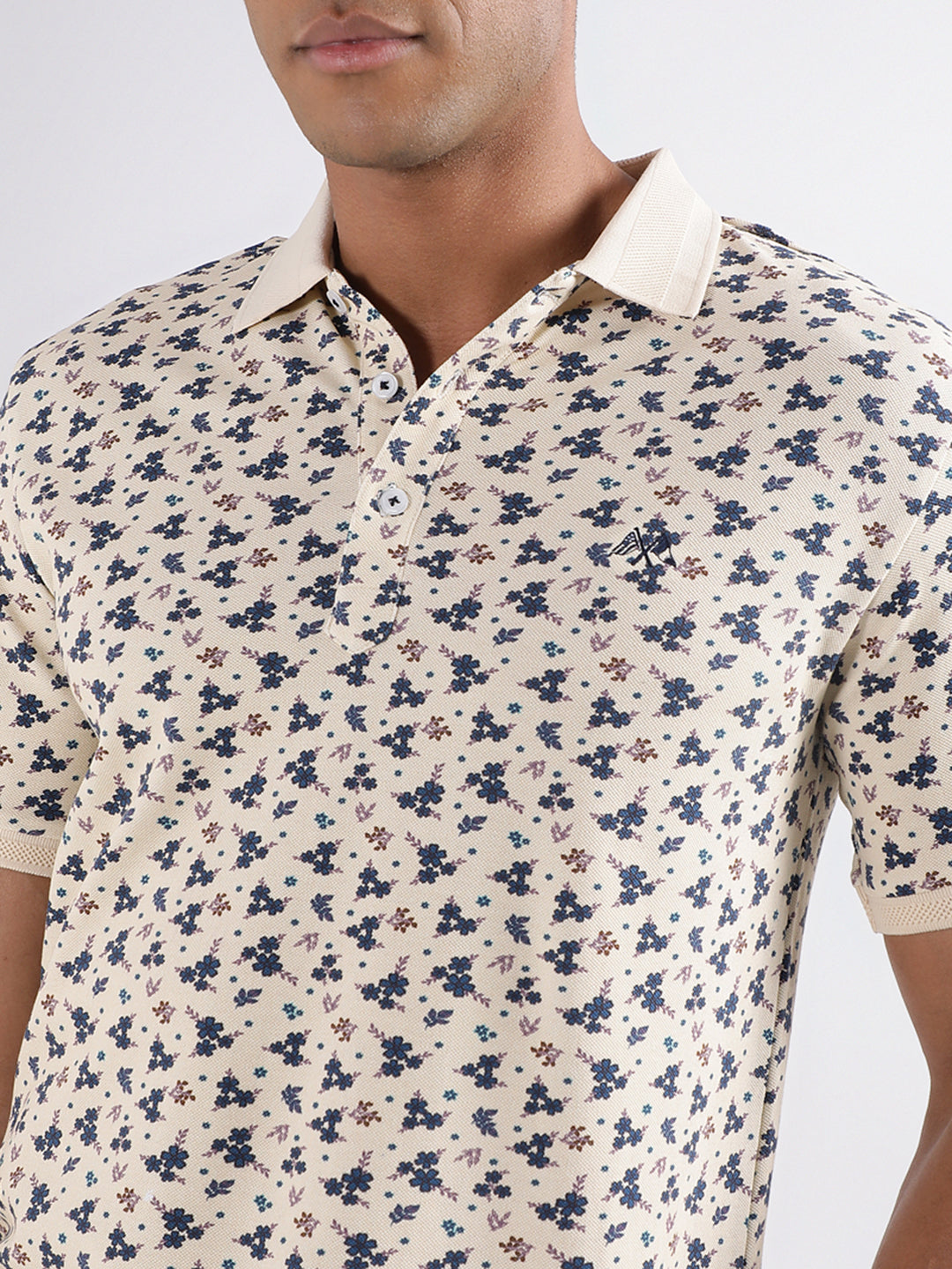 Lindbergh Multi Printed Regular Fit Polo T-Shirt