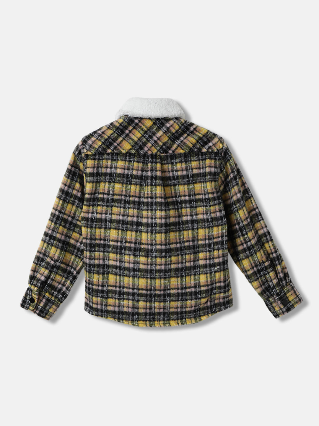 Blue Giraffe Kids Multi Color Fashion Checked Regular Fit Shirt